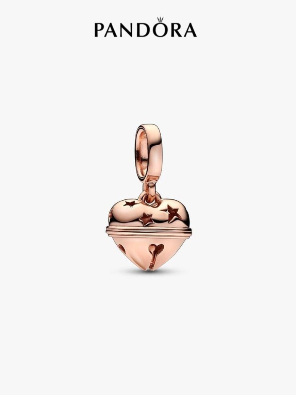 Pandora  FINAL SALE - Festive Bell Dangle Charm